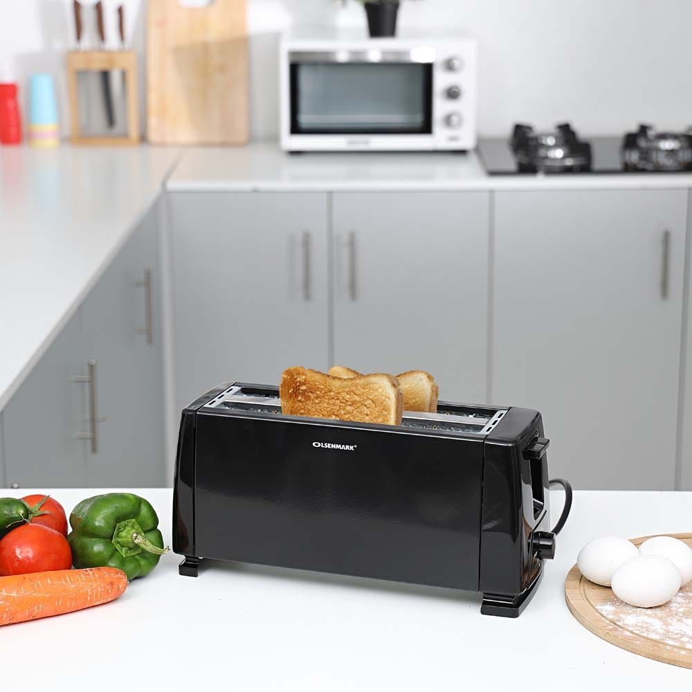 Olsenmark 1300W 4 Slice Bread Toaster OMBT2399