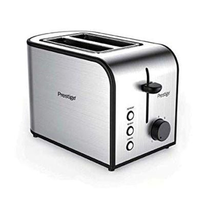 Prestige 2 Silce Stainless Steel Toaster 800W With Bs Plug -Pr54905