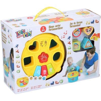 Shape Sorter 5Pcs B/O Abs