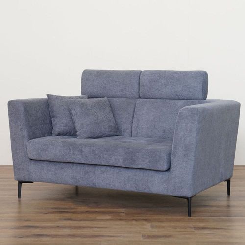 Camily 2-Seater Sofa - Dark Grey – With 2-Year Warranty