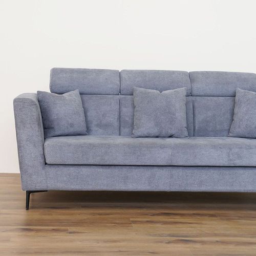 Camily 3-Seater Sofa - Dark Grey – With 2-Year Warranty
