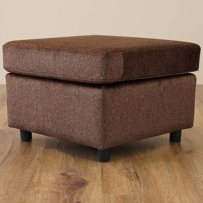 Lara 3-Seater Fabric Left & Right Reversible Corner Sofa - Brown - With 2-Year Warranty