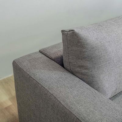 Ashley 3-Seater L-Shape Corner Sofa – Grey – With 2-Year Warranty