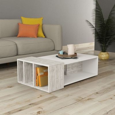 Anita Coffee Table - White/Ancient White