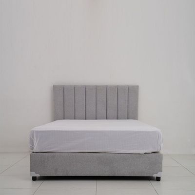 Charlie 120x200 Single Bed- Grey - With 2-Year Warranty