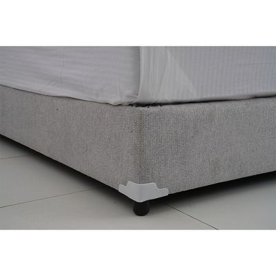 Charlie 120x200 Single Bed- Grey - With 2-Year Warranty