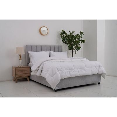 Charlie 120x200 Single Bed- Grey - With 2-Year Warranty