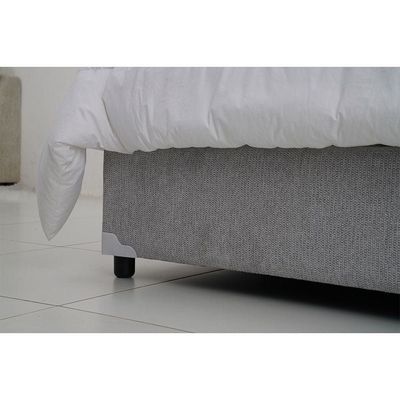 Charlie 120x200 Single Bed- Grey - With 2-Year Warranty