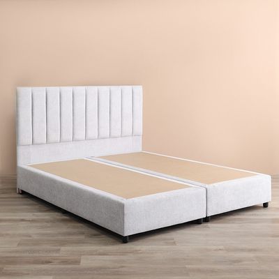 Charlie 150x200 Queen Bed - Grey - With 2-Year Warranty