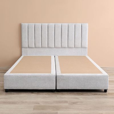 Charlie 150x200 Queen Bed - Grey - With 2-Year Warranty