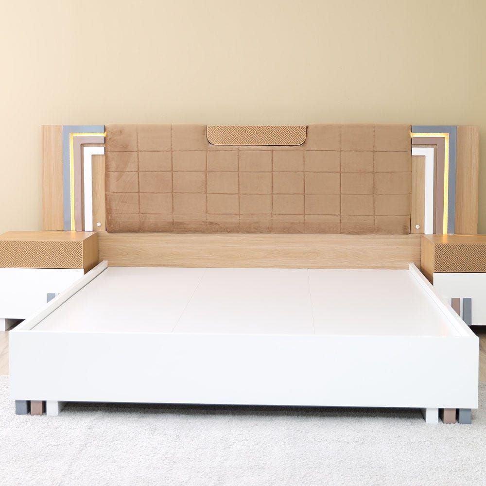 King size bedroom set deals with mattress