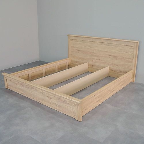 سرير بمقاس كينج من رايموند 180X200 سم - خشب بلوط صيفي