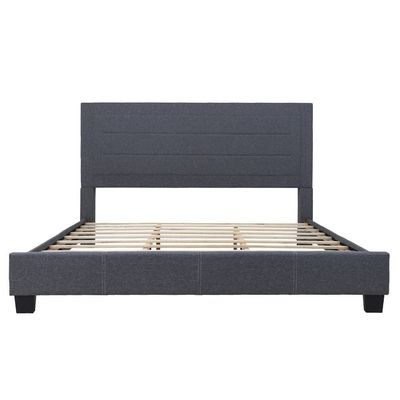 Genoa 180X200 King Bed - Grey