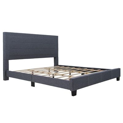 Genoa 180X200 King Bed - Grey