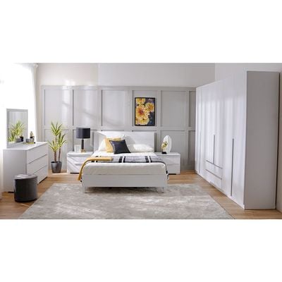 Brooklyn 180X200 King Bedroom Set - White