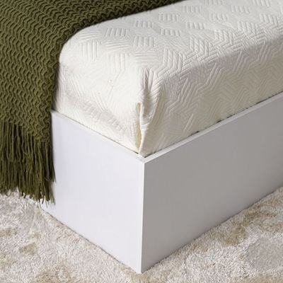 Astoria 180X200 King Bed - White