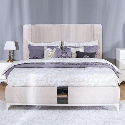 New Aloha Bed Room Set- White/Golden