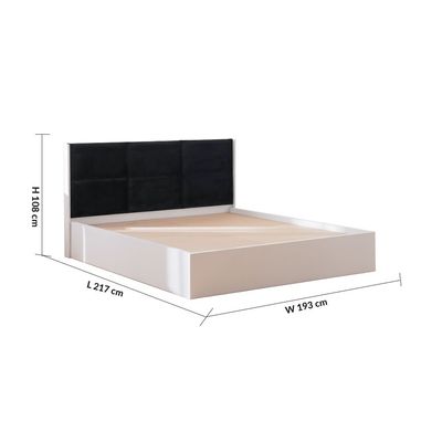 سرير بمقاس كينج من سيرينتي 180x200 سم - ضمان سنتين