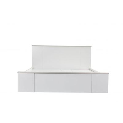 Thomas 180x200 King Bed - White/Light Oak - With 2-Year Warranty