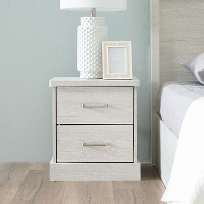 Zirco King Bedroom Set - White Oak - With 2-Year Warranty