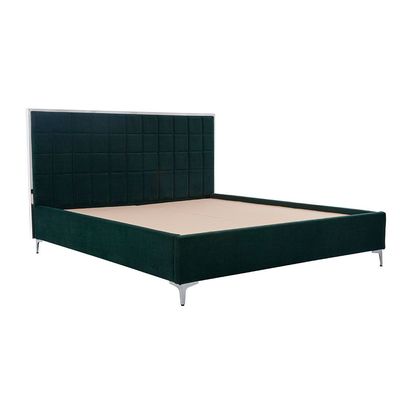 Shanghai 150x200 Queen Bed - Bottle Green - With 2-Year Warranty