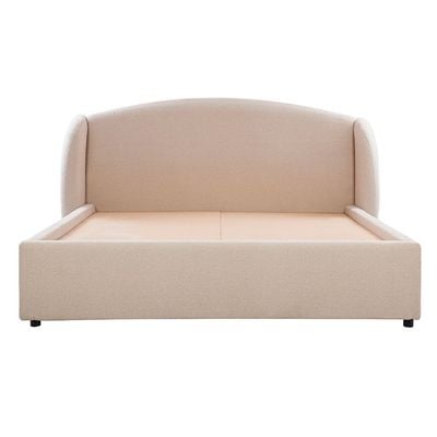 Stilo 180x200 King Bed - Ivory - With 2-Year Warranty
