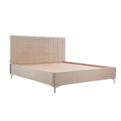 Shanghai 150x200 Queen Bed - Ivory - With 2-Year Warranty