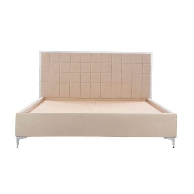 Shanghai 150x200 Queen Bed - Ivory - With 2-Year Warranty