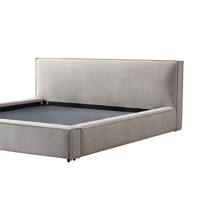 Delano 180x200 King Bed - Grey - With 2-Year Warranty