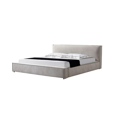 Delano 180x200 King Bed - Grey - With 2-Year Warranty