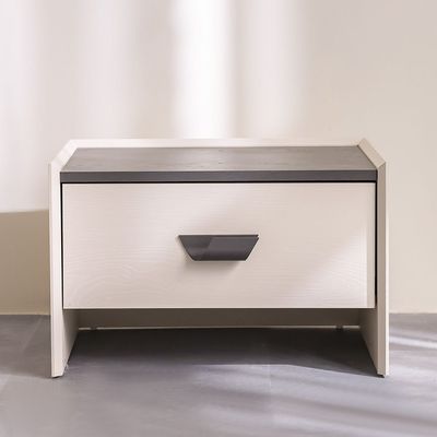 Siena Night Stand - Cream/Black