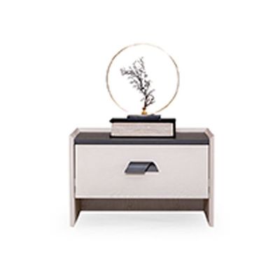 Siena Night Stand - Cream/Black