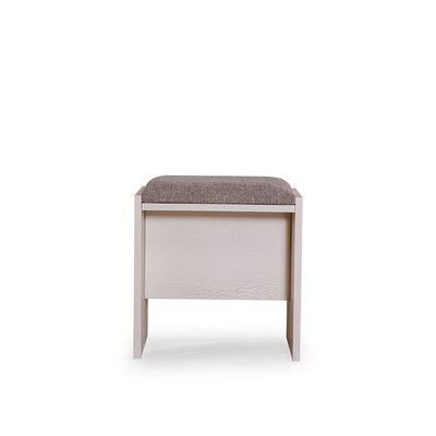 Siena Dresser with Mirror and Stool -Cream/Black