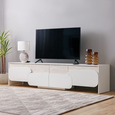 Ralfah TV Unit - Beige