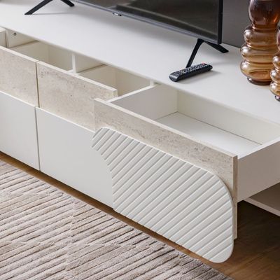 Ralfah TV Unit - Beige