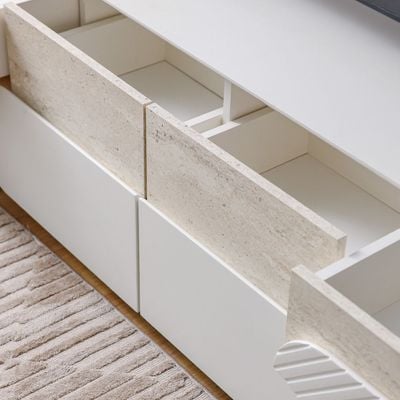 Ralfah TV Unit - Beige