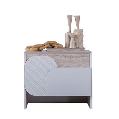 Ralfah Night Stand - Beige