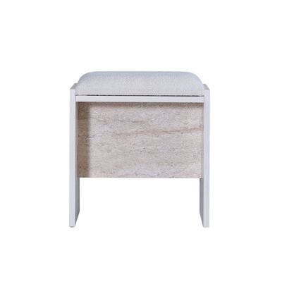 Ralfah Dresser with Mirror and Stool -Beige