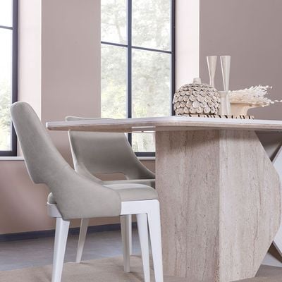 Ralfah 1+6 Dining Set -Beige