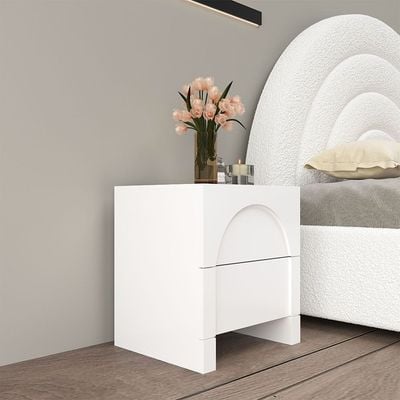 Calm 150 X 200 Upholstered Queen Bedroom Set- Cream