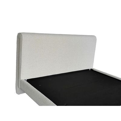 سرير نابولي كينج مبطن 180×200 سم - بيج