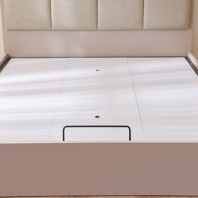 Cardano 180 X 200 King Bed w/ Hydraulic Underbed Storage- Champagne