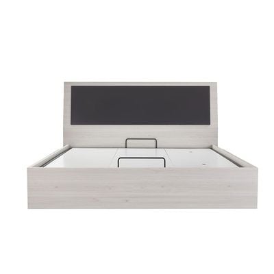 Pletora 180 X 200 King Bedroom Set w/  LED Lights - Grey oak