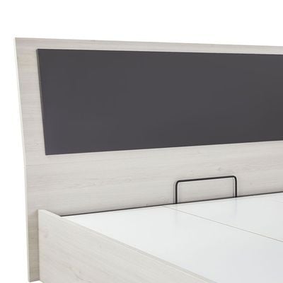 Pletora 180 X 200 King Bedroom Set w/  LED Lights - Grey oak