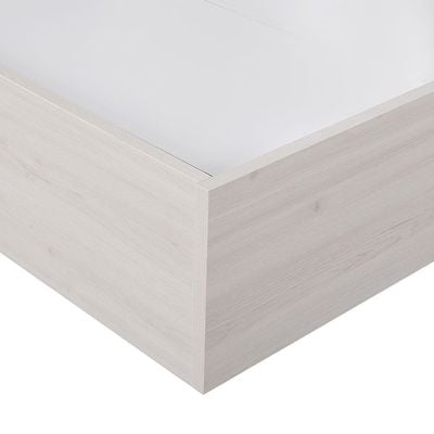 Pletora 150 X 200 Queen Bed w/  LED Lights - Grey oak