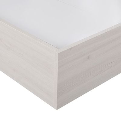 Pletora 150 X 200 Queen Bed w/  LED Lights - Grey oak