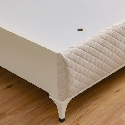 New Aloha 200x200 Super King Bed - White - With 2-Year Warranty