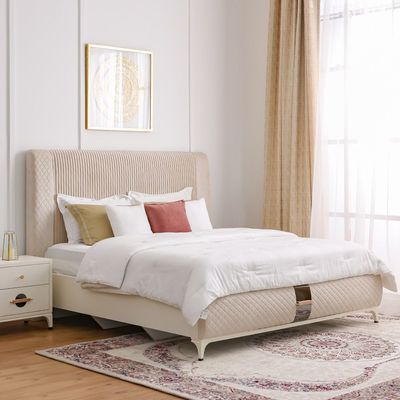 New Aloha 200x200 Super King Bed - White - With 2-Year Warranty