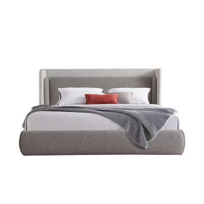 Ultima 180x200 Upholstered King Bed - Grey - With 2-Year Warranty