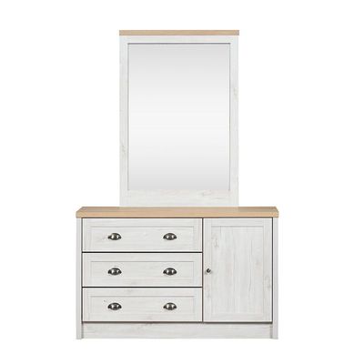 Cambridge 160X200 Queen Bedroom Set-Oak & White Oak